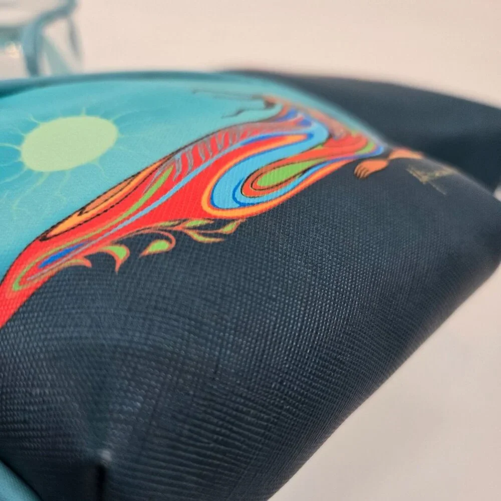 Oscardo Mother Earth Cosmetic Bags 3 Piece Set First Nations Artist Maxine Noel